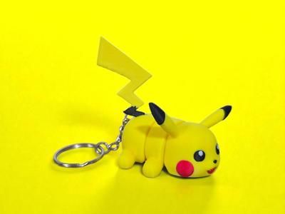 Flexi Pikachu & Keychain