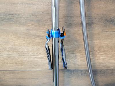 Dual Razor Holder for shower riser