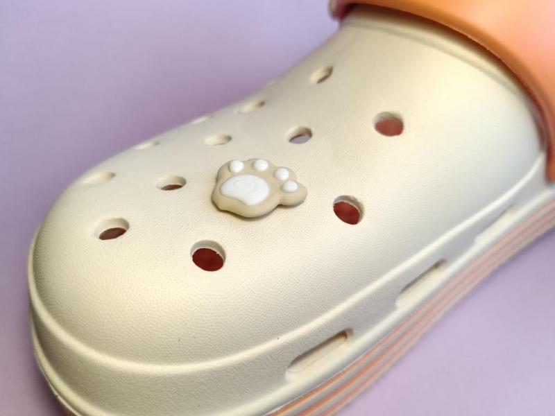 paw print Dog / Cat croc charm (Jibbitz)