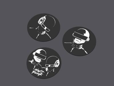 Daft Punk Coaster Set