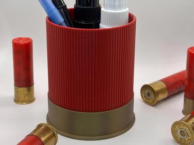 Shotgun Shell Pen Holder