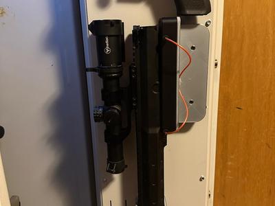 Upperreciver AR15 Magnetic Mount + 90° Mount