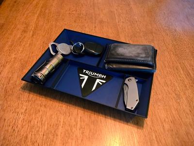 Triumph Motorcycles EDC Dump Tray