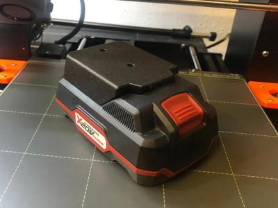 Parkside battery holder
