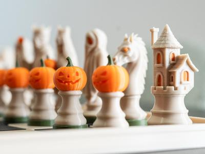 Halloween Chess Set