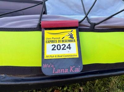 Boat/Kayak Permit Holder or Basic Hang Tag 