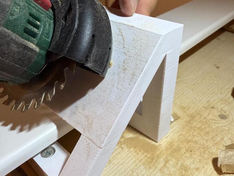 45° Cutting Guide for Angle Grinder