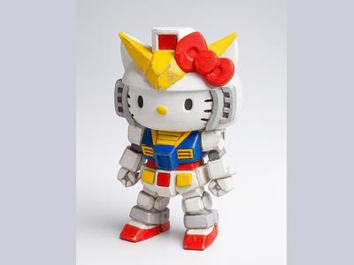 Kawaii Chibi Mecha Kitty – Gundam HelloKitty