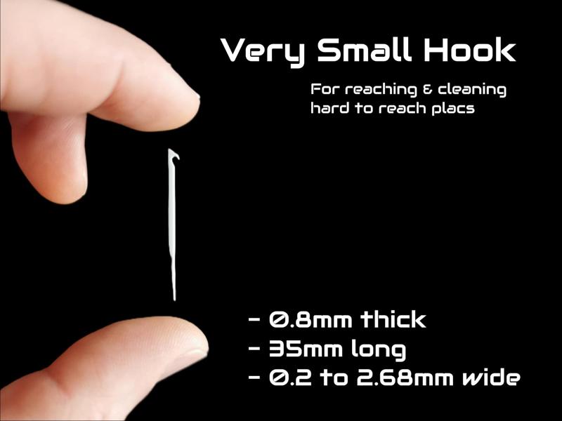 Very Small Hook (with pointy back)
