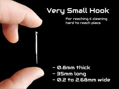 Very Small Hook (with pointy back)