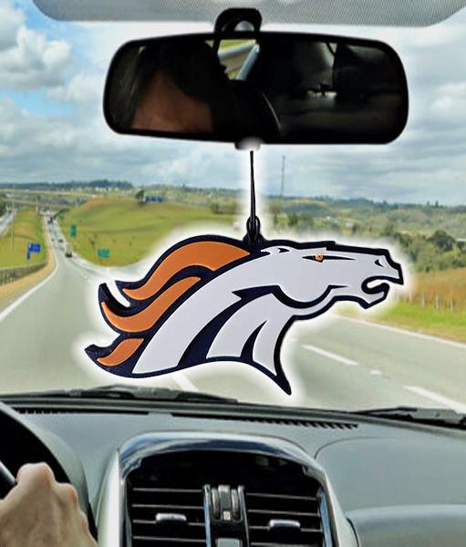 Denver Broncos Car Rearview Mirror Ornament