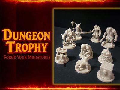 Dungeon Trophy – Monsters Miniatures Pack Vol. 2