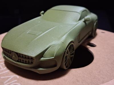 MERCEDES SLS AMG SCALE MODEL KIT 