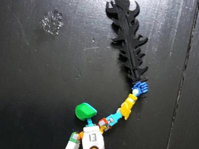 dummy13 Brisingr/fire sword