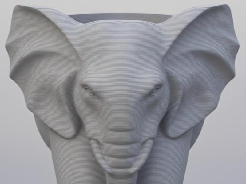 Majestic Elephant Planter / Pen Holder