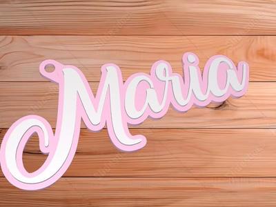 Maria Keychain