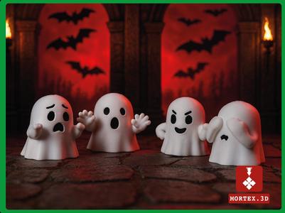 Cute halloween decor ghosts