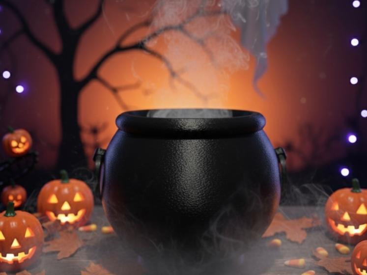 Classic Halloween Cauldron