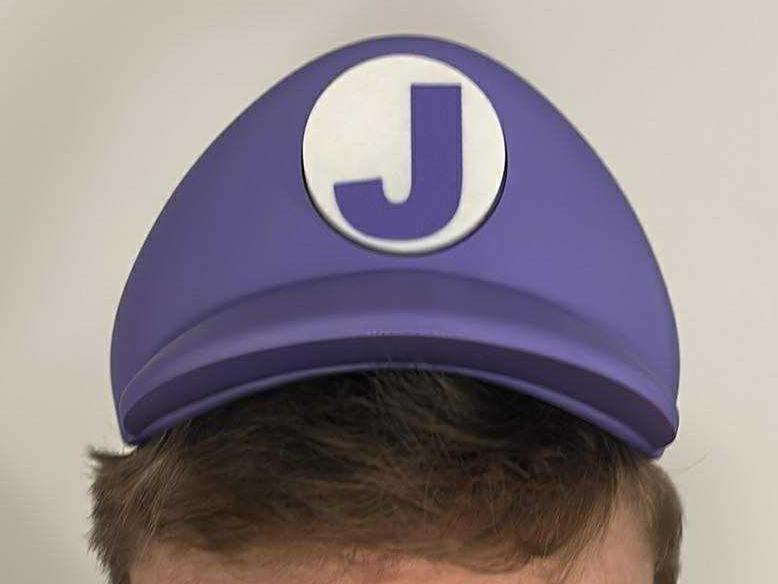 Personalized and Wearable "Mario" Style Hat