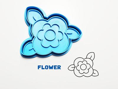 Flower Cookie Cutter / Stamp