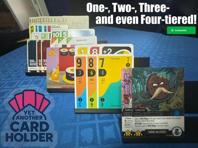 Yet Another Card Holder - 1-4 Tier Card Holder