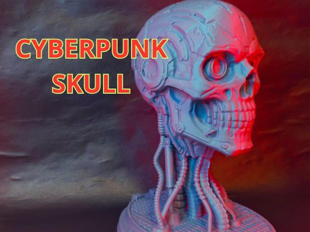 CYBERPUNK SKULL