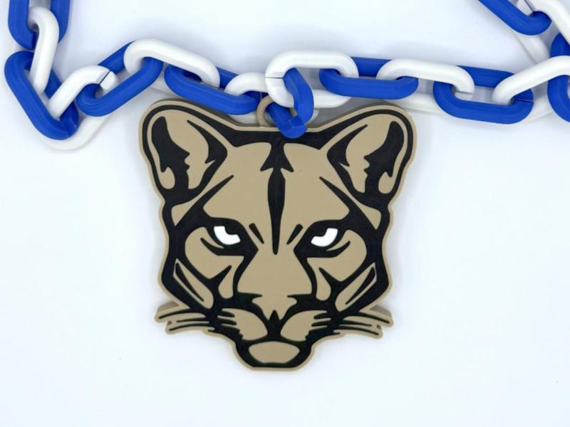 Cougar head + Cougar Emblem for hype chain