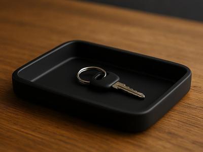 Minimalist Key Tray - Sleek & Functional