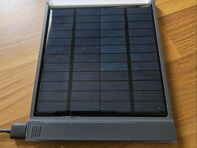 Emergency Portable Solar Panel Housing