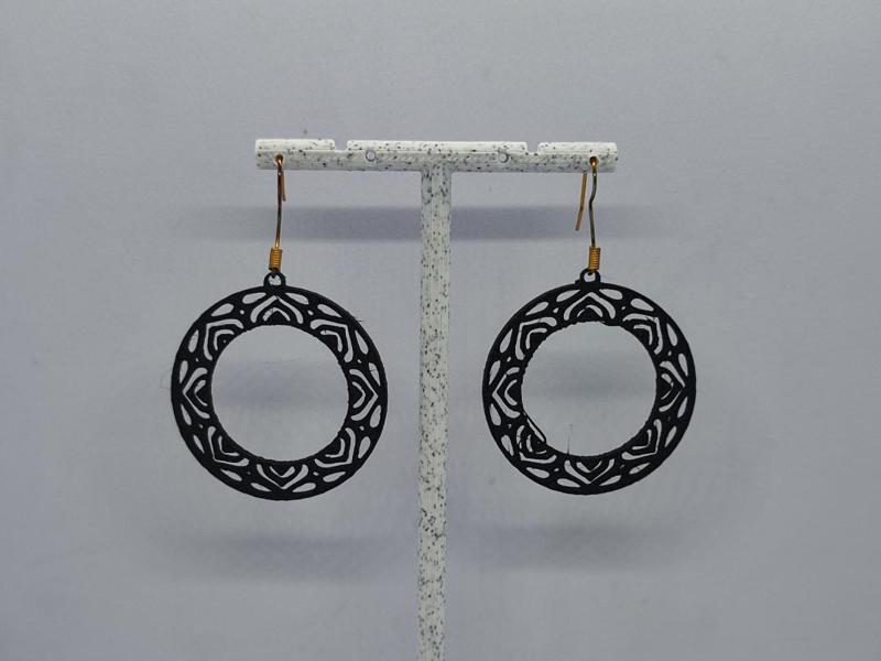 Warrior Hoop Earrings