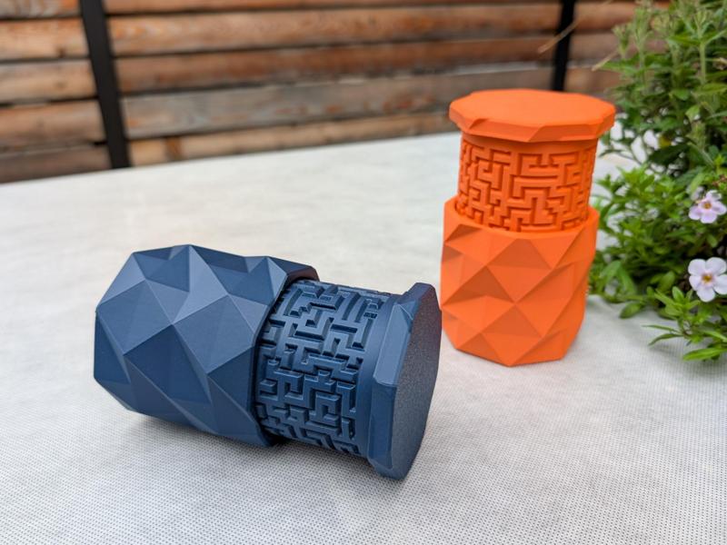Maze Puzzle Box - Low Poly design