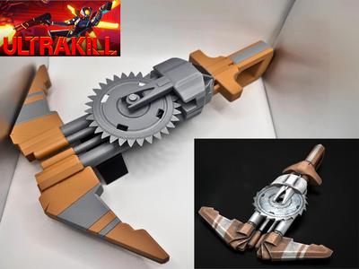 Spinning Sawblade Launcher Ultrakill Prop