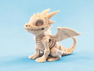 skeleton dragon