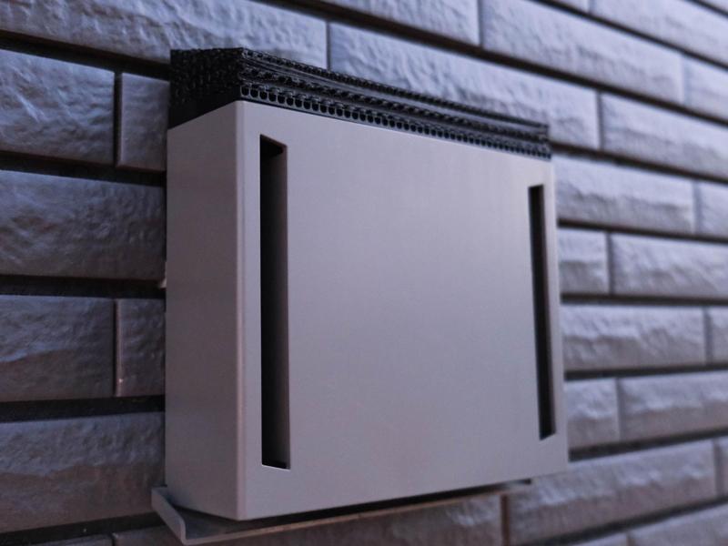Ichijo Komuten Toilet & Bath Exhaust Fan Rain Sound Silencer ver2: Eliminates Pitter-Patter Rain Noise