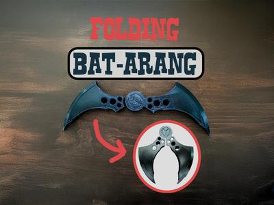 FOLDING BATARANG - Print in place