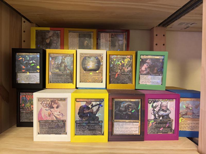MTG Commander Deck Box with Bigger Front Hole
