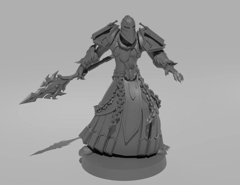 28mm Elf Paladin with spear