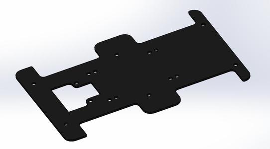 Freenove 4WD Car Frame Bottom