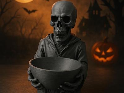 Skeleton Candy Bowl