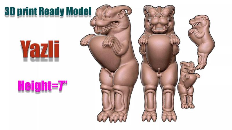 Yali  3D printable model