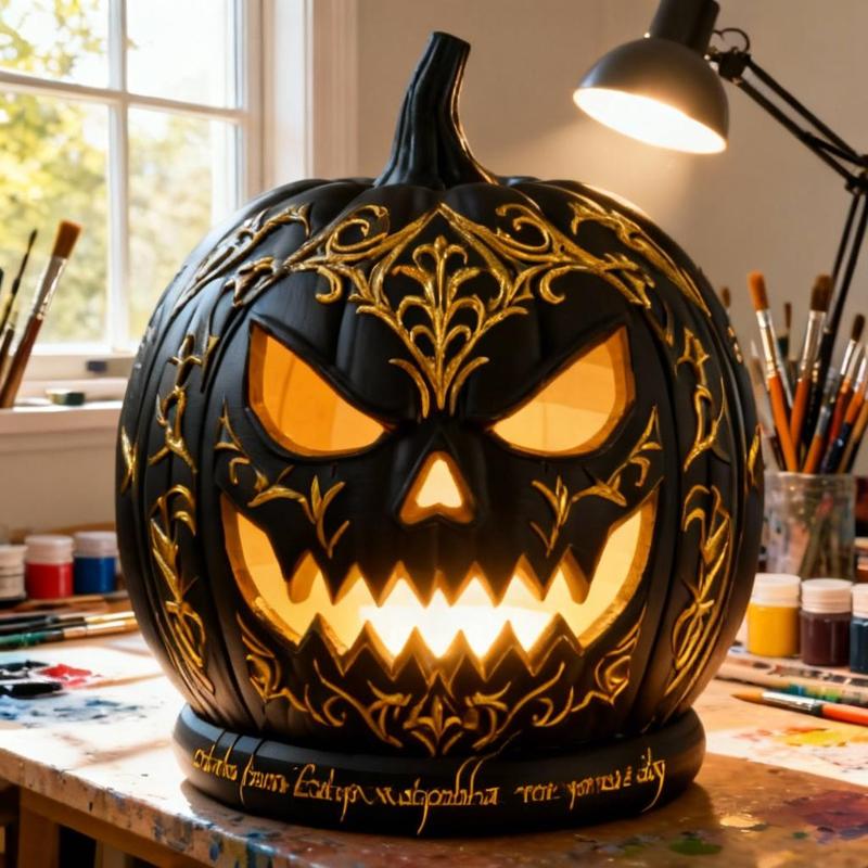 The Killer Pumpkin with the Sadistic Dentist Smile