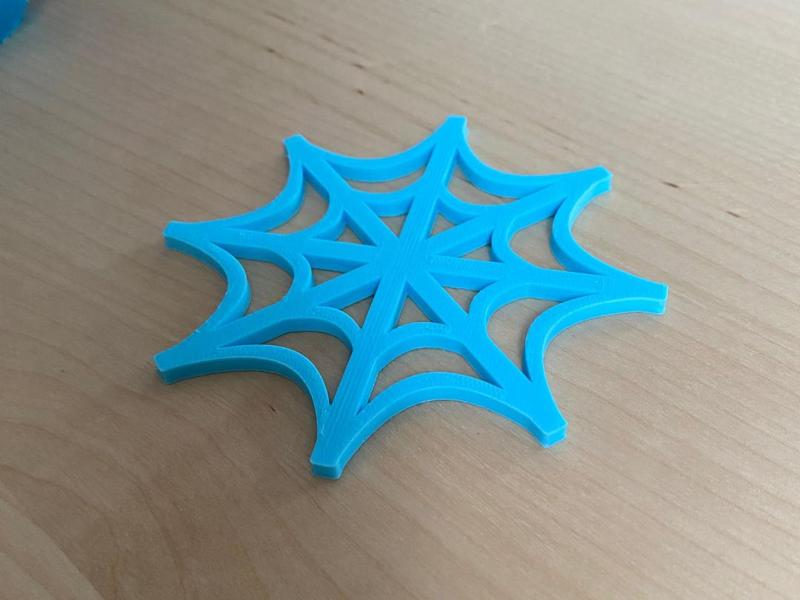 Spiderweb coaster