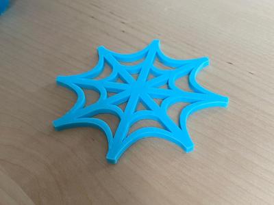 Spiderweb coaster