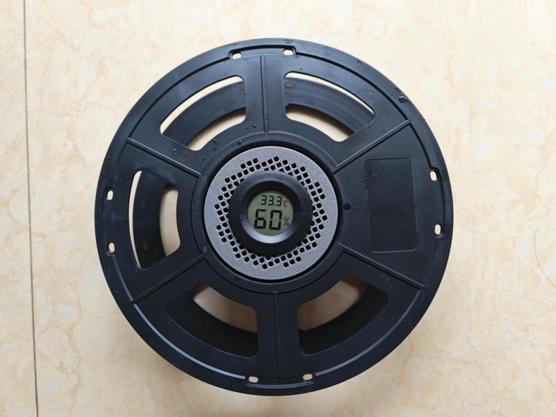 Filament Spool Dry Box with Hygrometer Slot