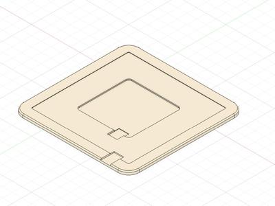 KVM-Card-Mini-HV2.6 Stencil Tray