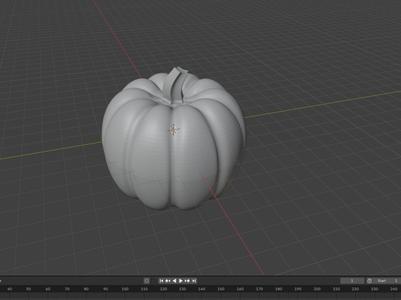 3D Halloween Pumpkin