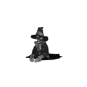 Halloween Horror Man Emerging from Box 3D Printed Figurine
