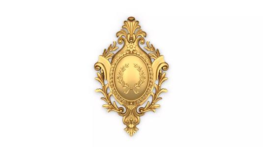 carved classic decorative ornament cnc 3d printing stl 67