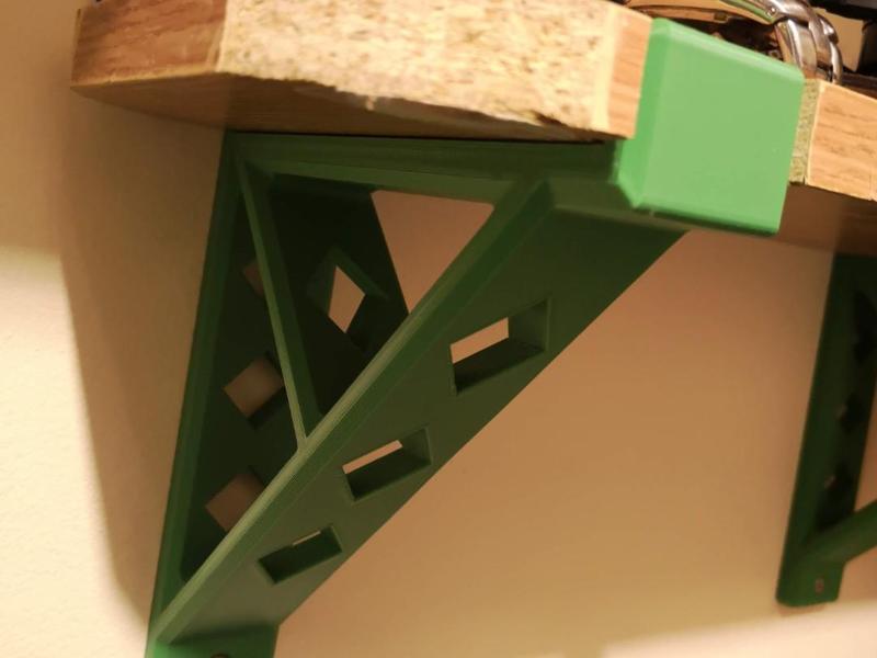 Heavy-Duty Shelf Bracket