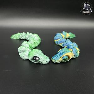 Legendary Snake - Articulated - Print in Place - Flexible - No Supports